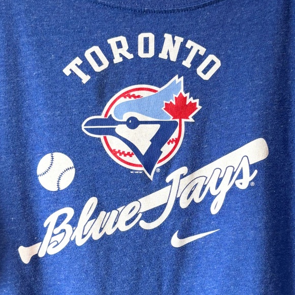 Toronto Blue Jays Nike Cooperstown Collection ¾ Sleeve Top Size L - Picture 5 of 7